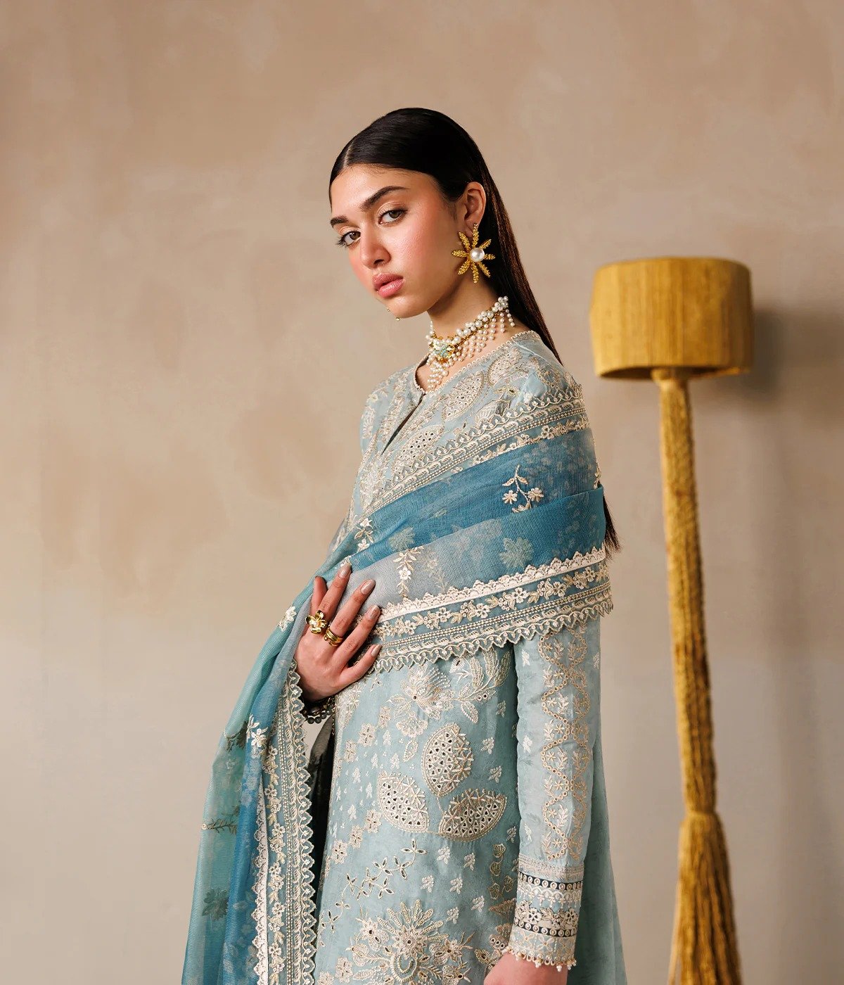 Floor-Length Dress in Ginger - Image 2