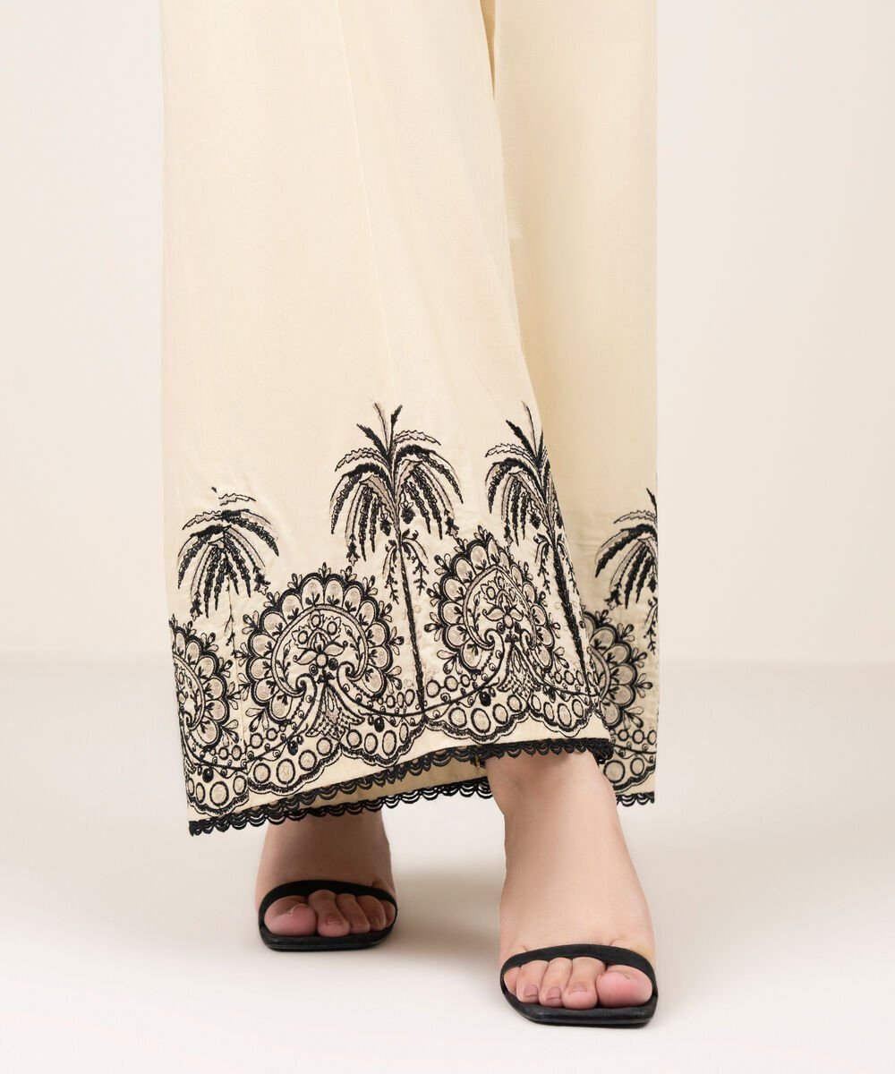Cotton trousers - Image 2